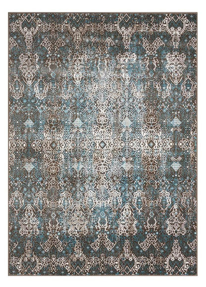 Nourison - Karma KRM04 Blue 39in x 59in Area Rug - KRM04-99446339683_CLOSEOUT veiw 1