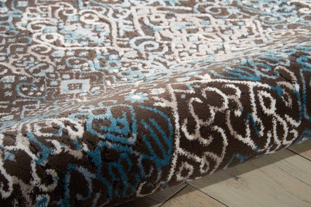 Nourison - Karma KRM04 Blue 39in x 59in Area Rug - KRM04-99446339683_CLOSEOUT veiw 2