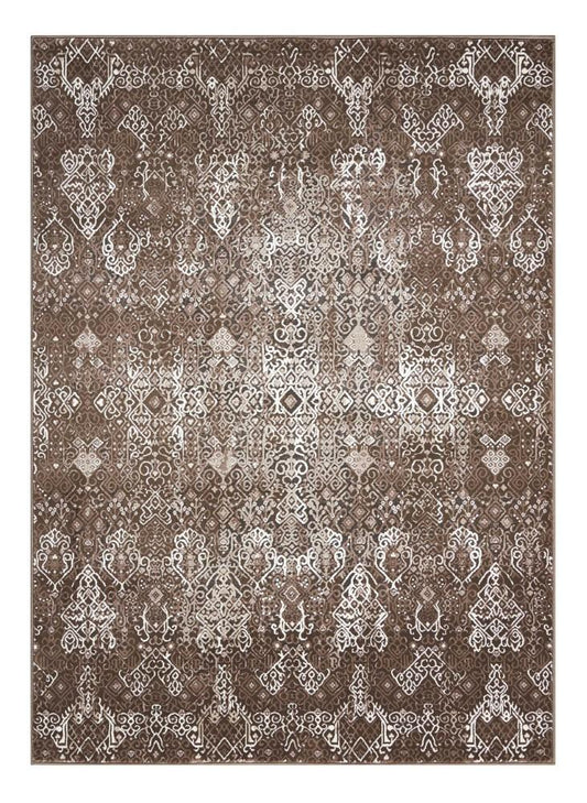 Nourison - Karma KRM04 Brown 39in x 59in Area Rug - KRM04-99446341273_CLOSEOUT veiw 1