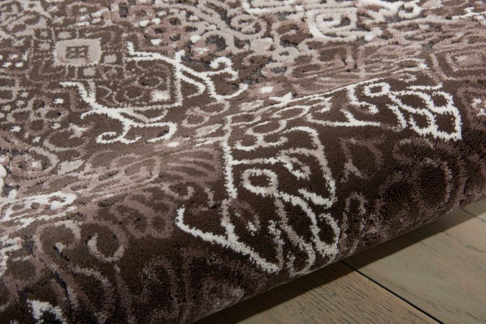 Nourison - Karma KRM04 Brown 39in x 59in Area Rug - KRM04-99446341273_CLOSEOUT veiw 2