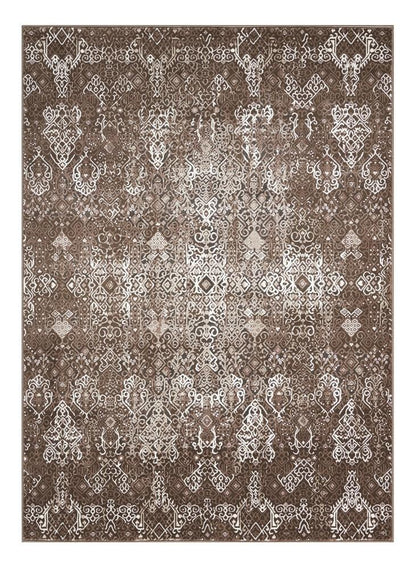 Nourison - Karma KRM04 Brown 53in x 74in Area Rug - KRM04-99446338808_CLOSEOUT veiw 1