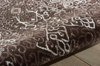 Nourison - Karma KRM04 Brown 53in x 74in Area Rug - KRM04-99446338808_CLOSEOUT veiw 2