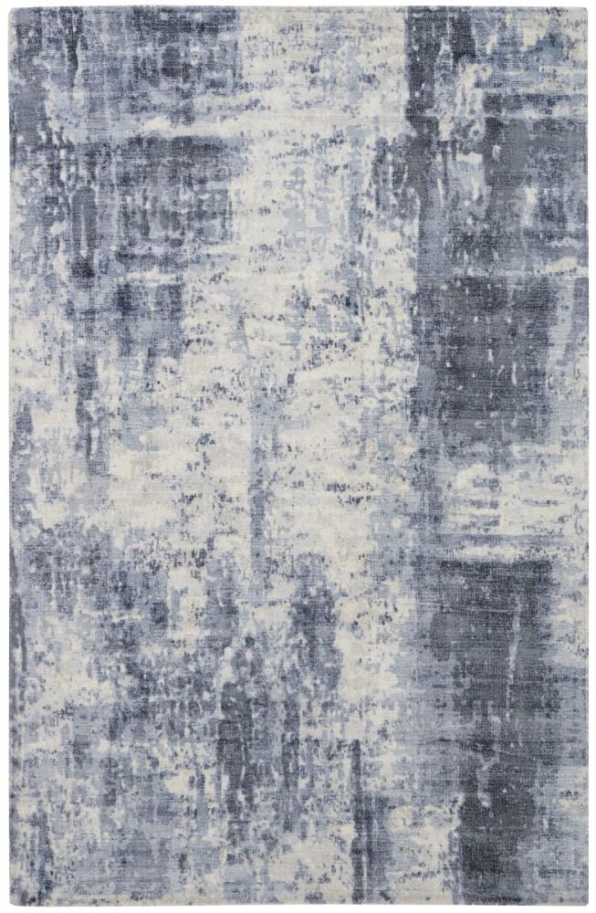 Kathy Ireland Home - Safari Dreams KI372 Slate Blue and White 39in x 59in Area Rug - KI372-99446136008_CLOSEOUT veiw 1