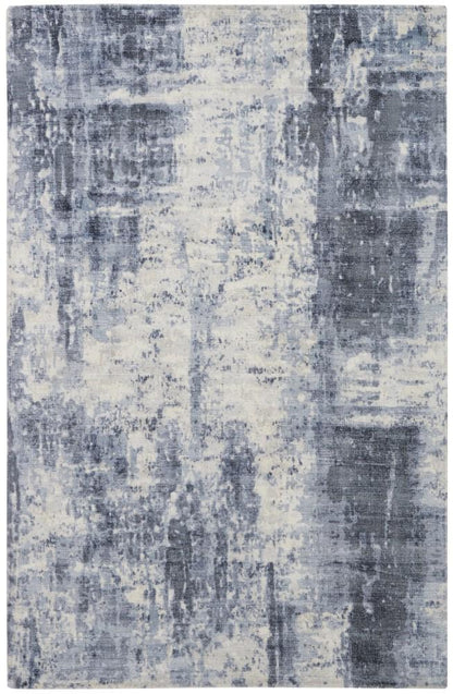 Kathy Ireland Home - Safari Dreams KI372 Slate Blue and White 39in x 59in Area Rug - KI372-99446136008_CLOSEOUT veiw 1