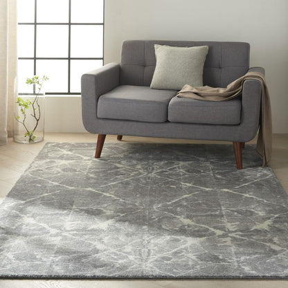 Calvin Klein - Home Gradient Grey 56in x 8 Area Rug - GDT01-99446318435_CLOSEOUT veiw 2