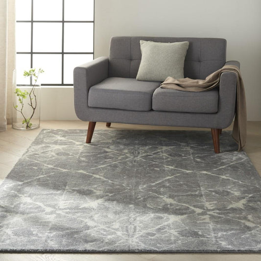 Calvin Klein - Home Gradient Grey 56in x 8 Area Rug - GDT01-99446318435_CLOSEOUT veiw 2