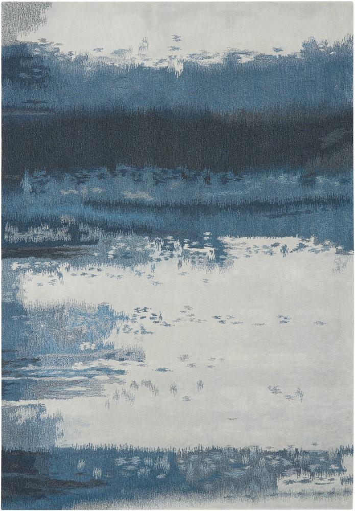 Calvin Klein - Home Luster Wash SW17 Blue 4x6 Area Rug - SW17-99446340856_CLOSEOUT veiw 1