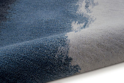 Calvin Klein - Home Luster Wash SW17 Blue 4x6 Area Rug - SW17-99446340856_CLOSEOUT veiw 2