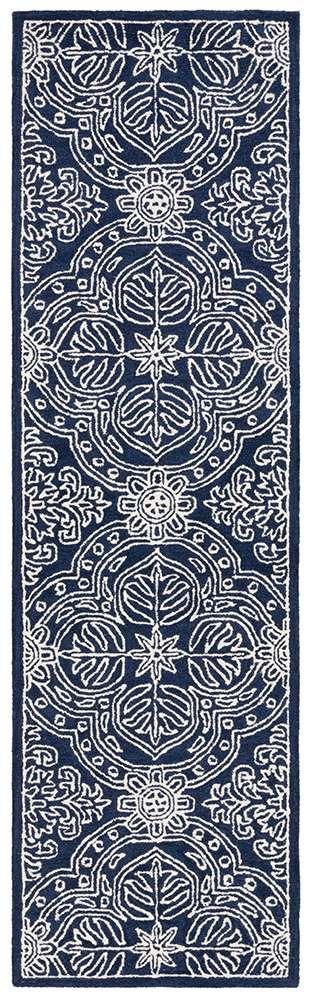 Lauren Ralph Lauren - Etienne Rug - 2-3in X 8 - Navy / Ivory veiw 1