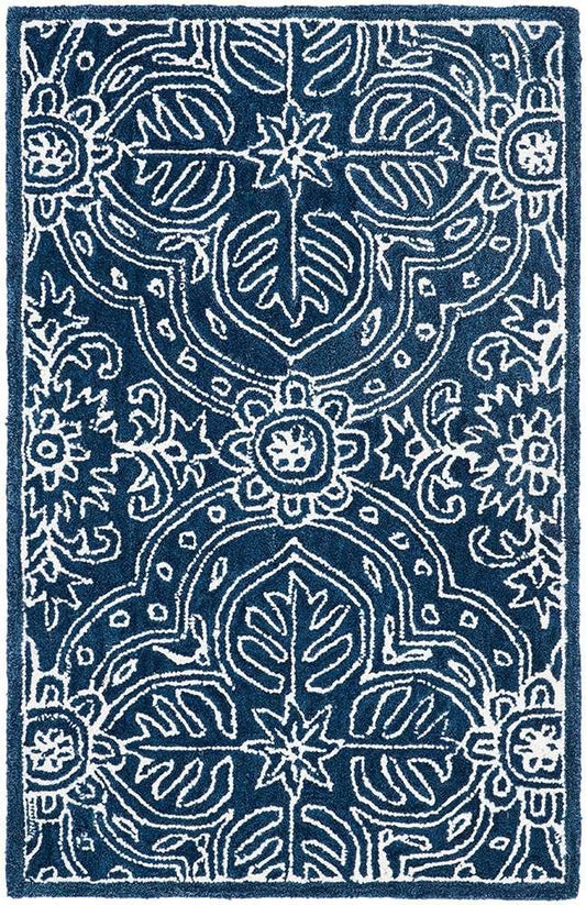 Lauren Ralph Lauren - Etienne Rug - 2-6in X 4 - Navy / Ivory veiw 1