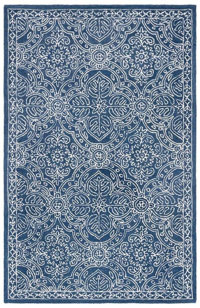 Lauren Ralph Lauren - Etienne Rug - 6 X 9 - Navy / Ivory veiw 1