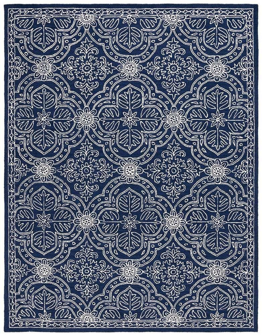 Lauren Ralph Lauren - Etienne Rug - 8 X 10 - Navy / Ivory veiw 1