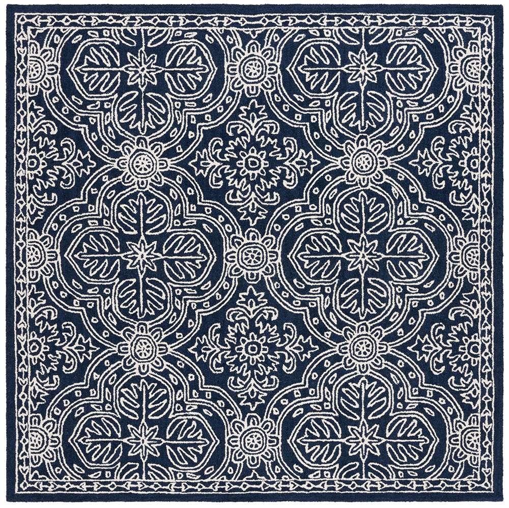 Lauren Ralph Lauren - Etienne Rug - 7 X 7 Square - Navy / Ivory veiw 1