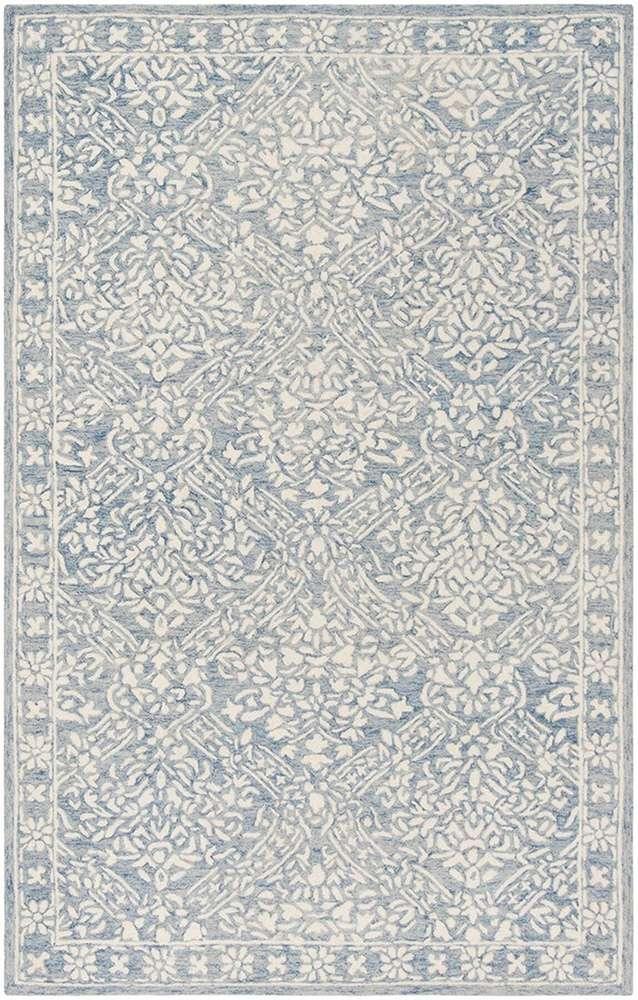 Lauren Ralph Lauren - Olivier Rug - 5 X 8 - Blue / Ivory veiw 1