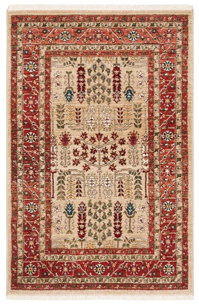 Lauren Ralph Lauren - Margaux Rug - 4 X 6 - Red / Beige veiw 1