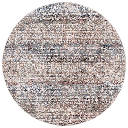 Lauren Ralph Lauren - Blakestown Rug - 6-7in X 6-7in Round - Ivory / Navy veiw 1