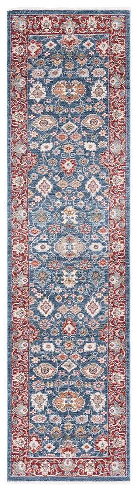Lauren Ralph Lauren - Milltown Rug - 2 X 8 - Blue / Red veiw 1