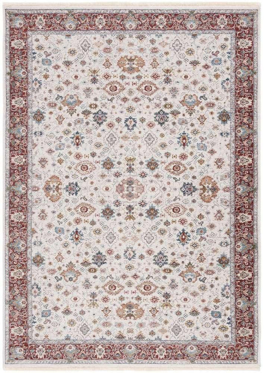 Lauren Ralph Lauren - Milltown Rug - 4 X 6 - Ivory / Blue Rust veiw 1