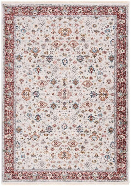 Lauren Ralph Lauren - Milltown Rug - 5 X 7 - Ivory / Blue Rust veiw 1