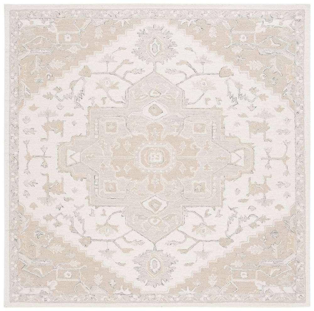 Lauren Ralph Lauren - Percy Rug - 7 X 7 Square - Ivory / Beige veiw 1