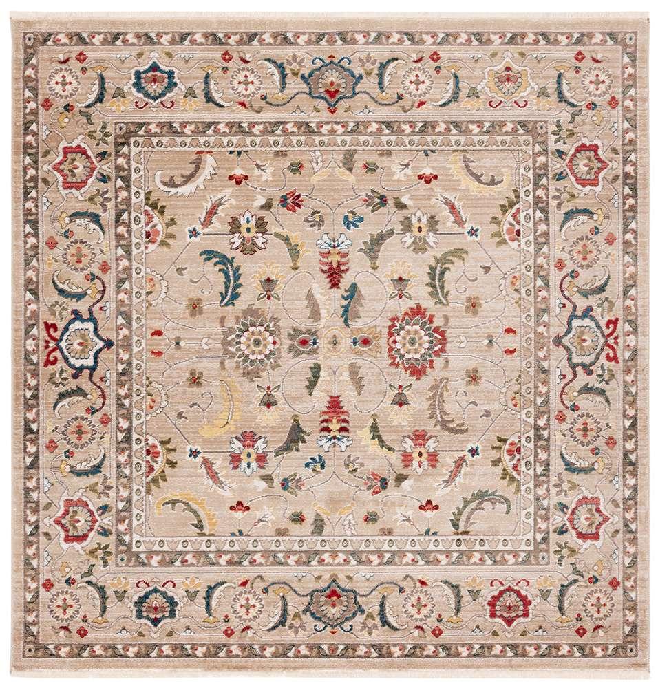 Lauren Ralph Lauren - Tristan Rug - 6-7in X 6-7in Square - Beige / Multi veiw 1