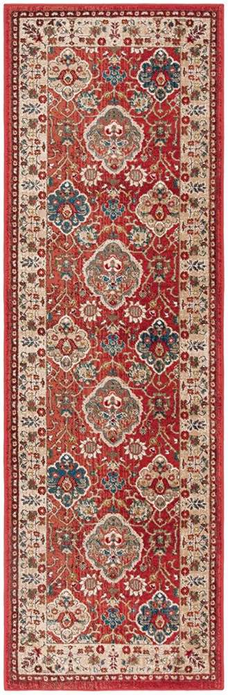 Lauren Ralph Lauren - Ariel Rug - 2-2in X 6 - Red / Beige veiw 1