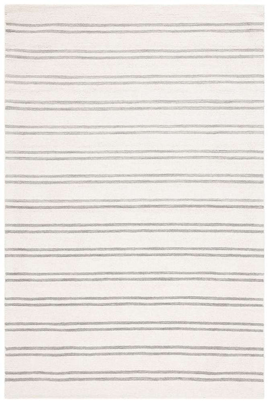 Lauren Ralph Lauren - Starboard Stripe Rug - 5 X 8 - Ivory / Grey veiw 1
