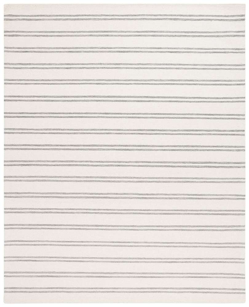 Lauren Ralph Lauren - Starboard Stripe Rug - 8 X 10 - Ivory / Grey veiw 1