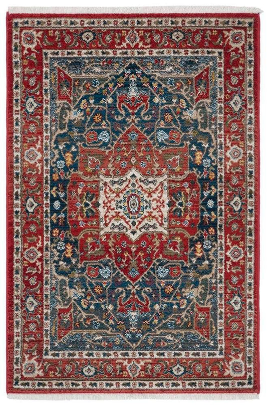 Lauren Ralph Lauren - Camille Rug - 2-6in X 4 - Red / Navy veiw 1