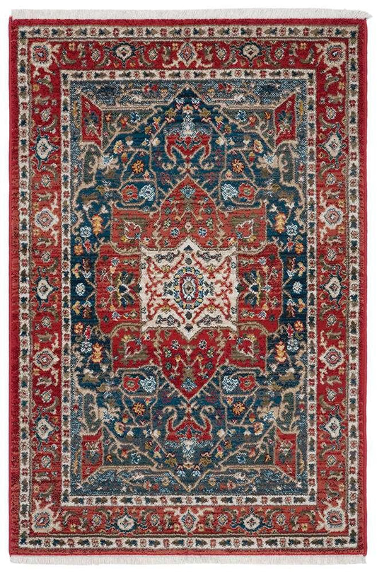 Lauren Ralph Lauren - Camille Rug - 3 X 5 - Red / Navy veiw 1