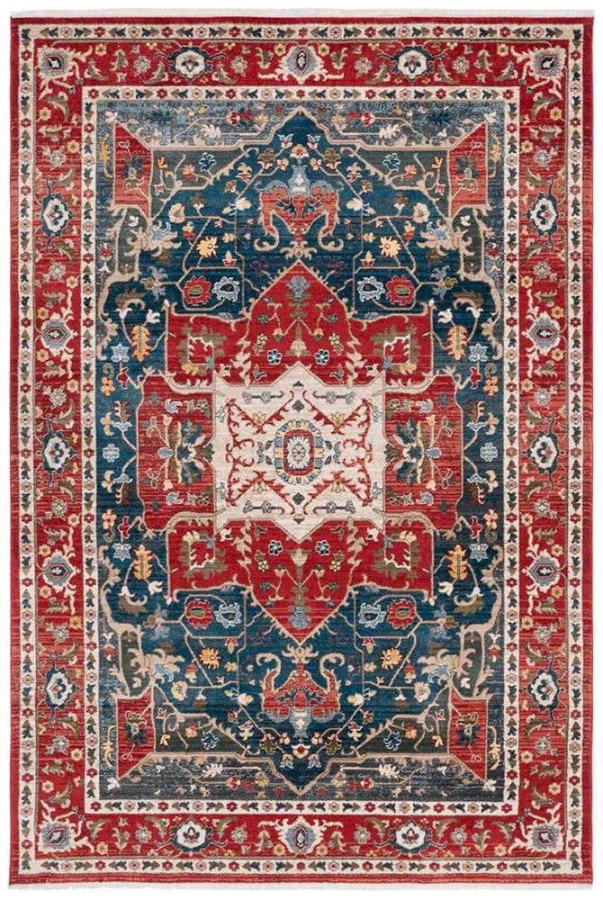 Lauren Ralph Lauren - Camille Rug - 6 X 9 - Red / Navy veiw 1