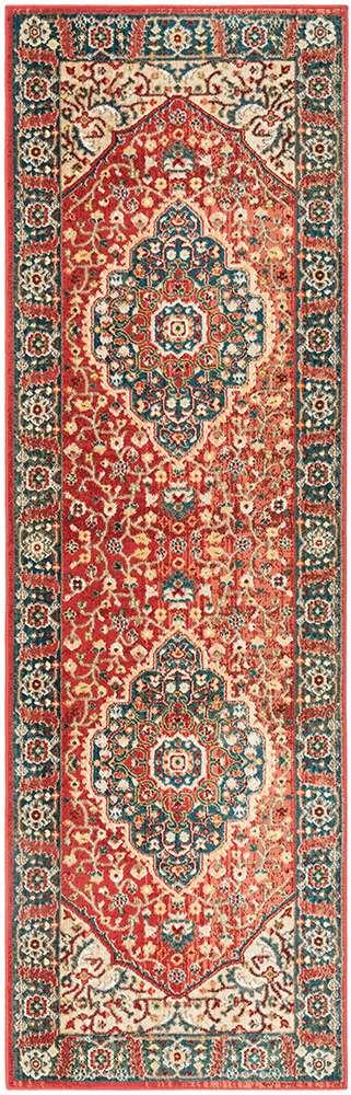 Lauren Ralph Lauren - Chloe Rug - 2-2in X 8 - Red / Navy veiw 1
