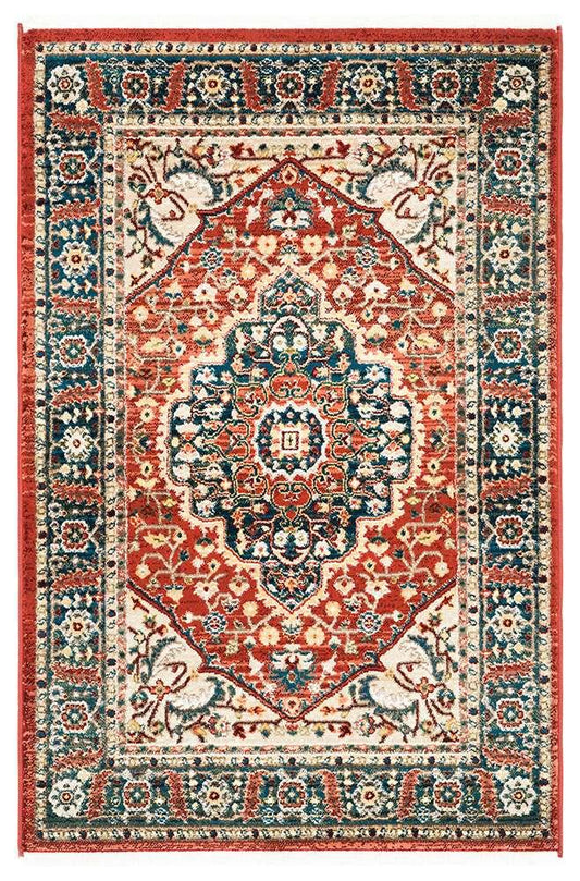 Lauren Ralph Lauren - Chloe Rug - 3 X 5 - Red / Navy veiw 1