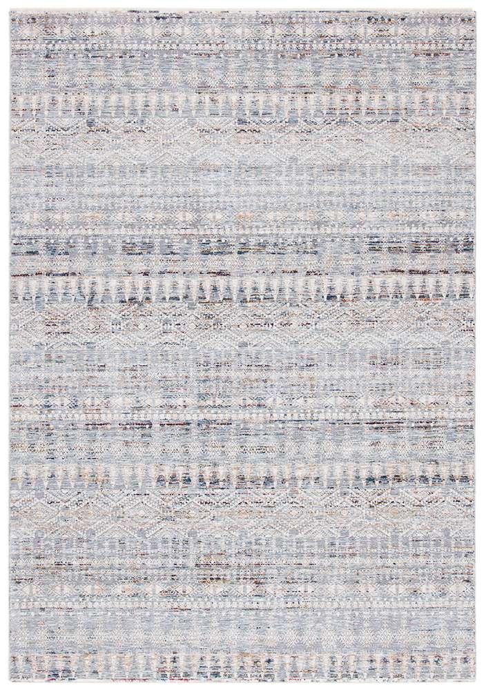 Lauren Ralph Lauren - Russell Rug - 5-3in X 7-6in - Silver / Blue veiw 1