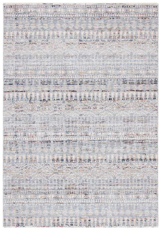 Lauren Ralph Lauren - Russell Rug - 5-3in X 7-6in - Silver / Blue veiw 1