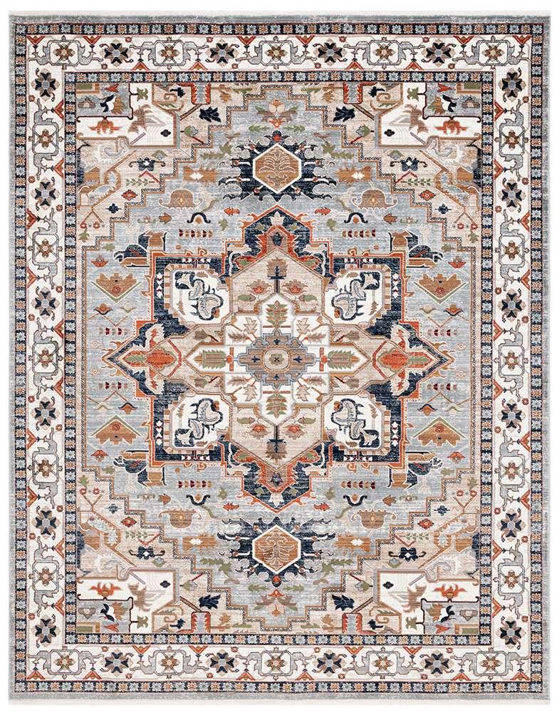 Lauren Ralph Lauren - 1116 Rug - 7-9in x 9-6inRECTANGLE - Grey / Beige Black veiw 1