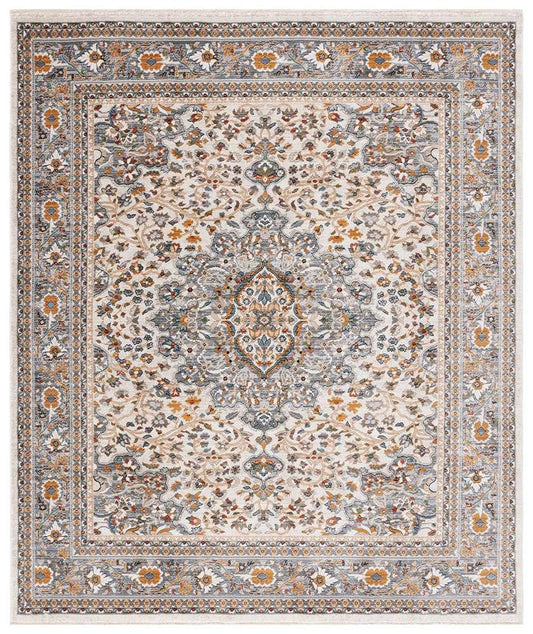 Lauren Ralph Lauren - 1121 Rug - 7-9in x 9-6inRECTANGLE - Ivory / Grey veiw 1