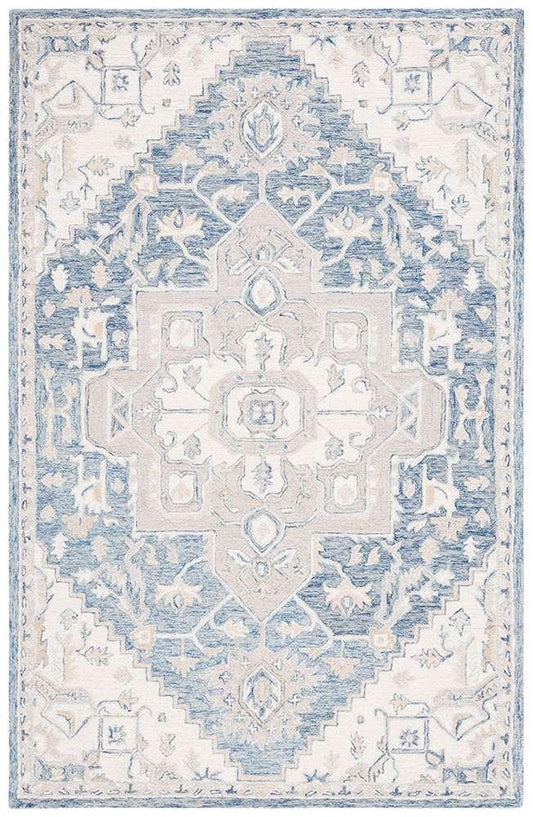 Lauren Ralph Lauren - Percy Rug - 5 X 8 - Blue / Ivory veiw 1