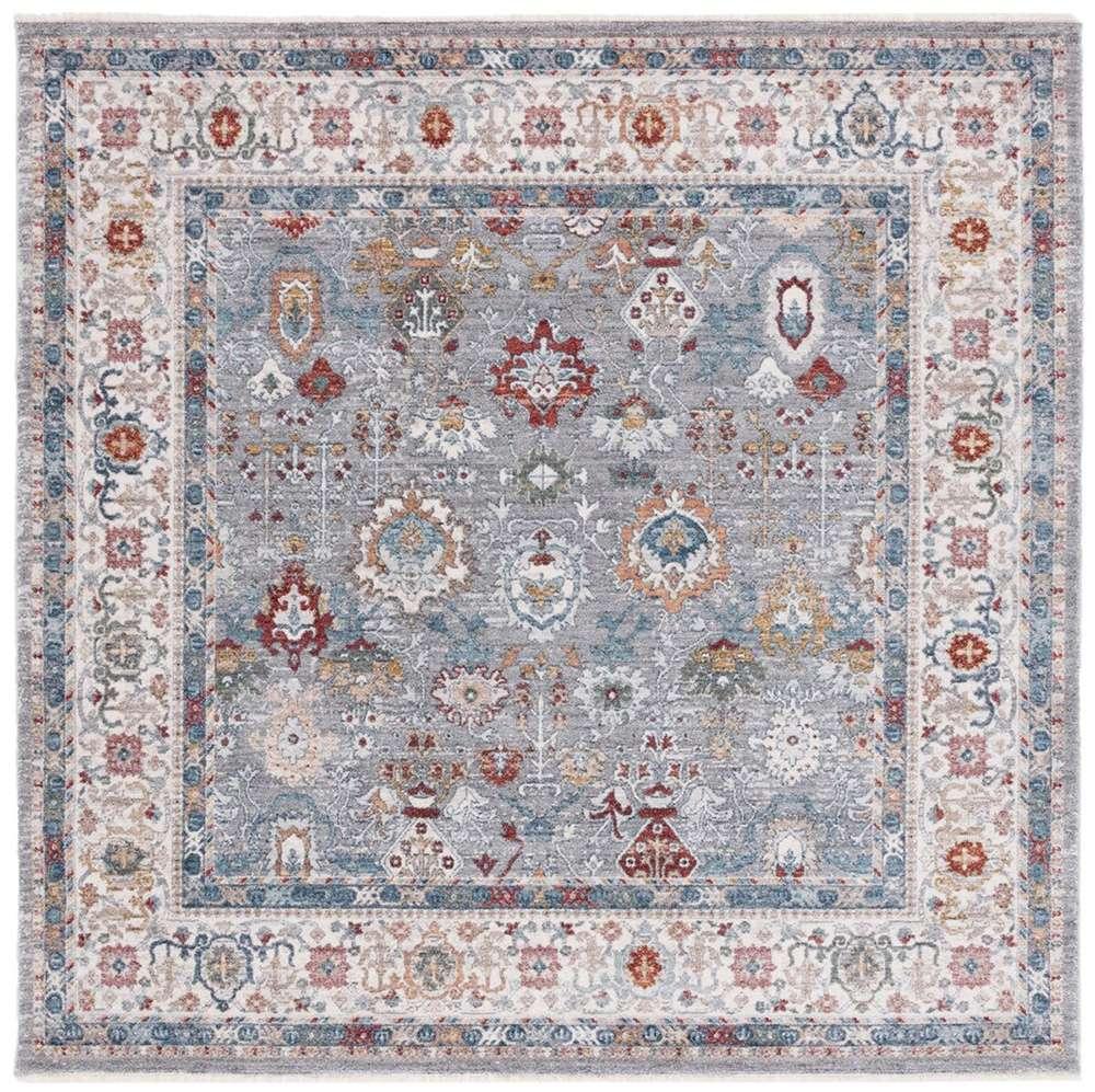 Lauren Ralph Lauren - Fairhaven Rug - 6-7in X 6-7in Square - Grey Blue / Ivory veiw 1