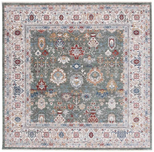 Lauren Ralph Lauren - Fairhaven Rug - 6-7in X 6-7in Square - Sage / Ivory veiw 1
