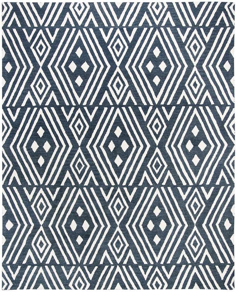 Lauren Ralph Lauren - Imani Geometric Rug - 8 X 10 - Slate veiw 1