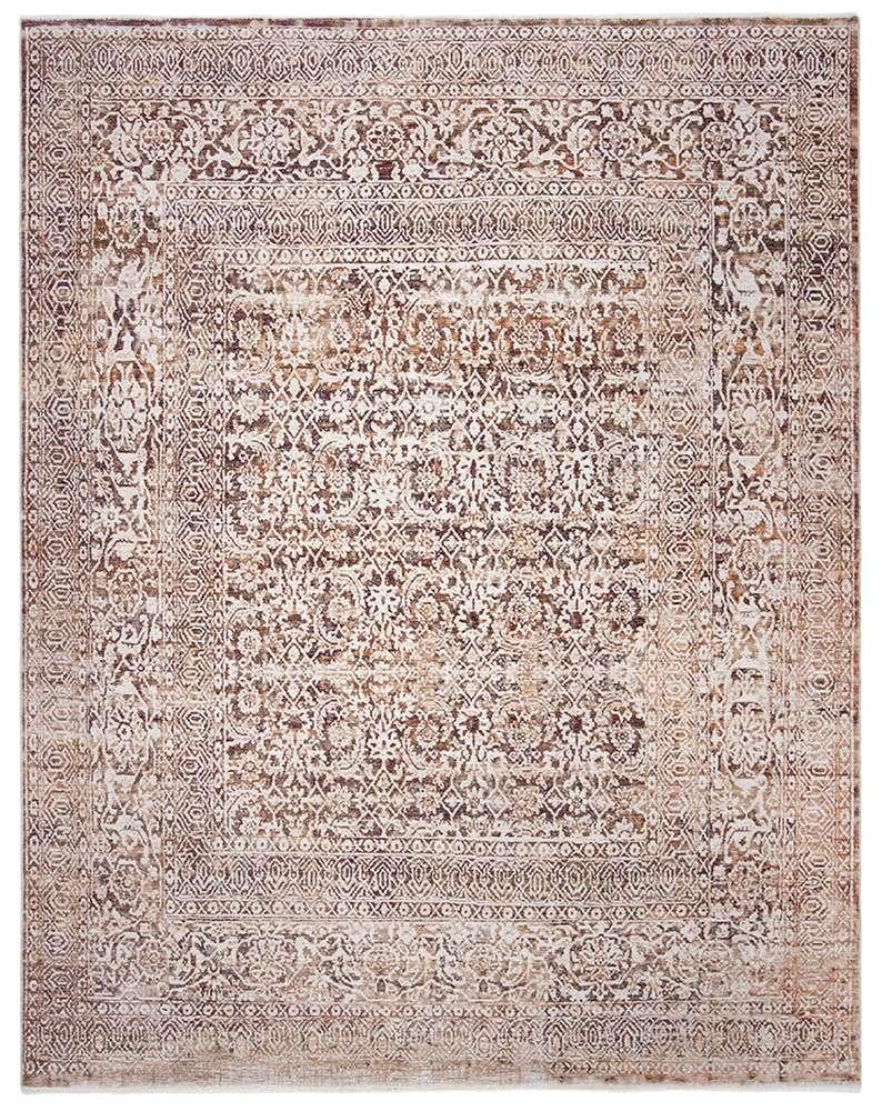 Lauren Ralph Lauren - Pascal Rug - 7-9in X 10 - Ivory / Brown veiw 1
