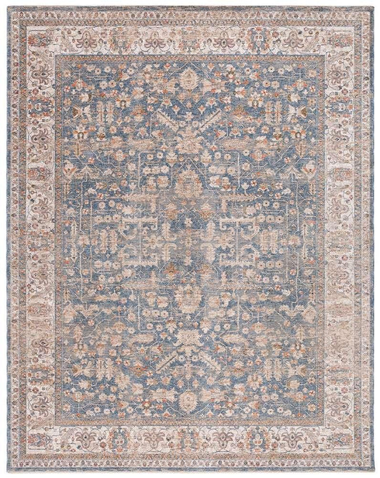 Lauren Ralph Lauren - Sidney Rug - 7-9in X 10 - Light Blue / Ivory veiw 1