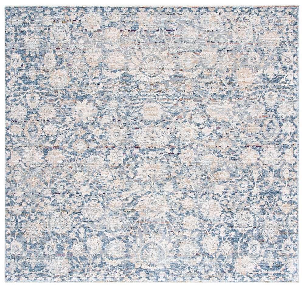 Lauren Ralph Lauren - Valerie Rug - 6-7in X 6-7in Square - Light Blue / Ivory veiw 1