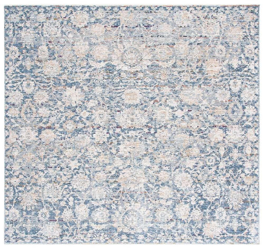 Lauren Ralph Lauren - Valerie Rug - 6-7in X 6-7in Square - Light Blue / Ivory veiw 1