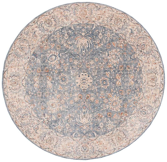 Lauren Ralph Lauren - Celia Rug - 6-7in X 6-7in Round - Light Blue veiw 1