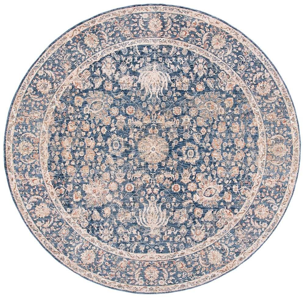 Lauren Ralph Lauren - Celia Rug - 6-7in X 6-7in Round - Navy veiw 1