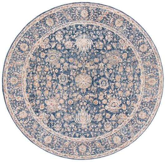 Lauren Ralph Lauren - Celia Rug - 6-7in X 6-7in Round - Navy veiw 1