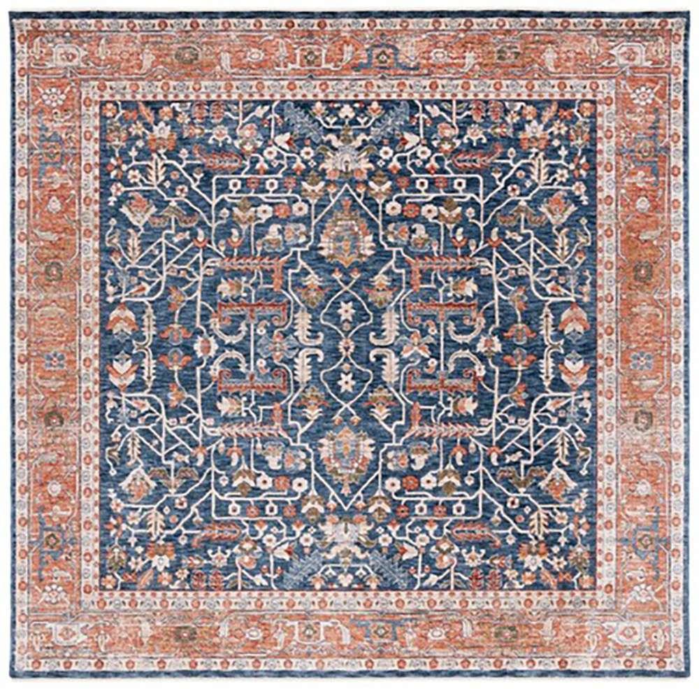 Lauren Ralph Lauren - Darcy Rug - 8-9in X 11-10in - Navy / Red veiw 1