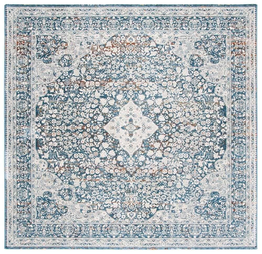 Lauren Ralph Lauren - Fleur Rug - 8-9in X 11-10in - Ivory / Blue veiw 1